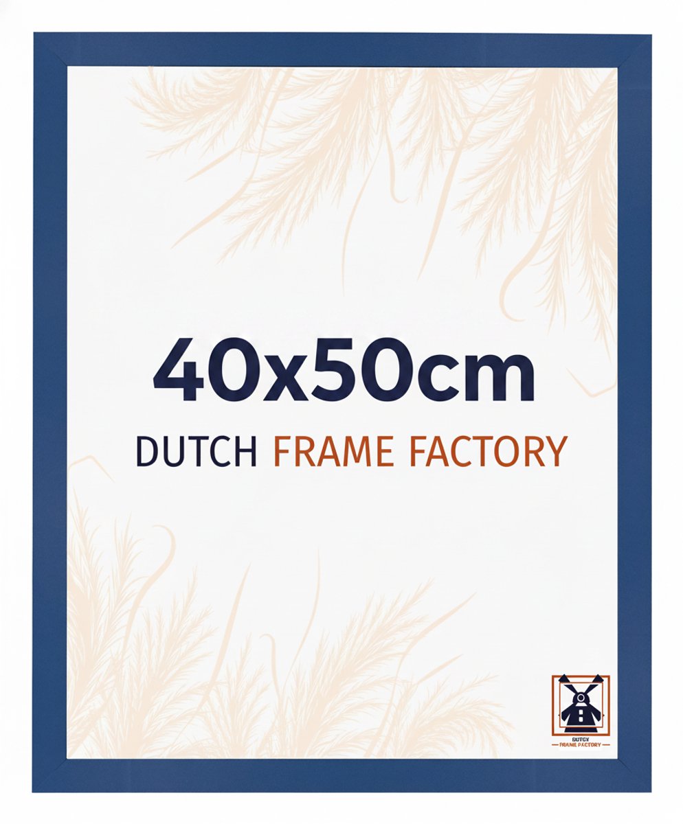 Fotolijst 40x50 cm - MDF - Donkerblauw - Benno