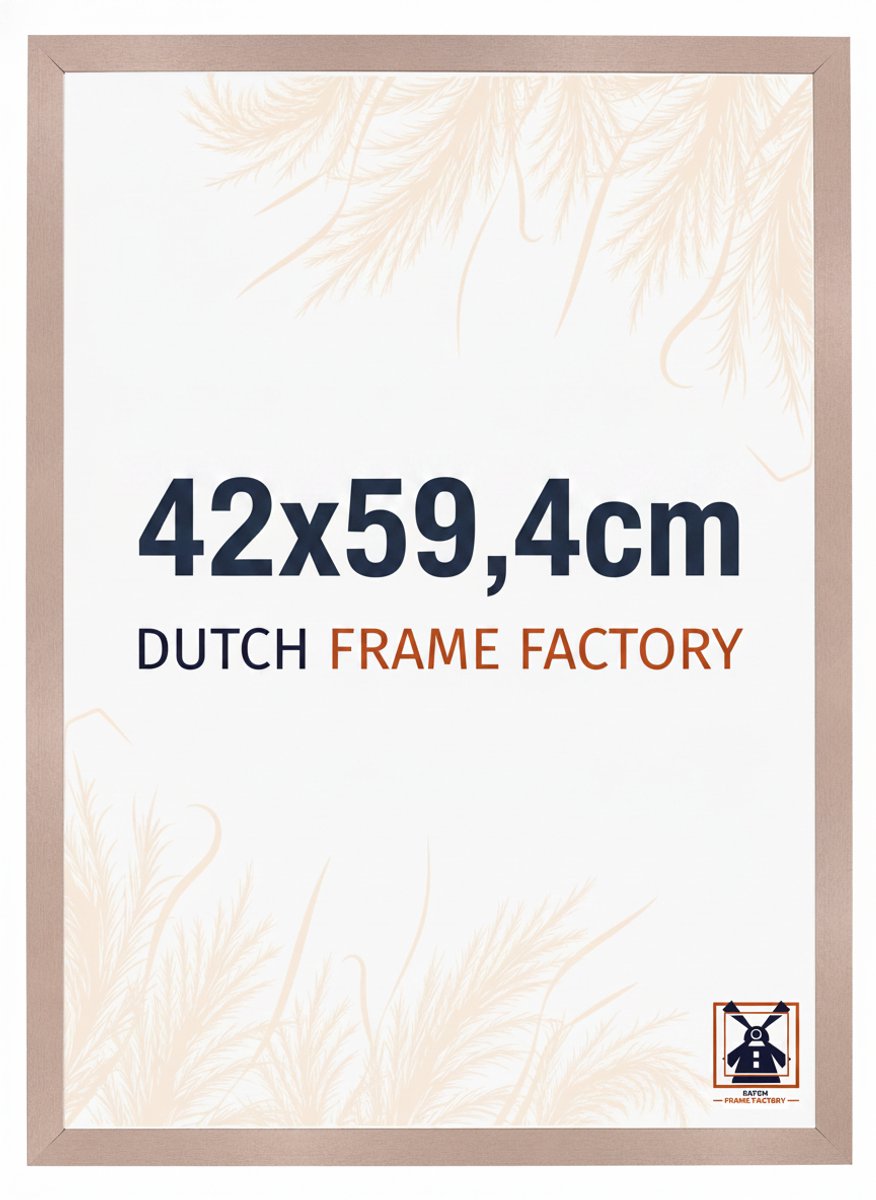 Fotolijst A2 42x59,4 cm - MDF - Oudroze - Benno