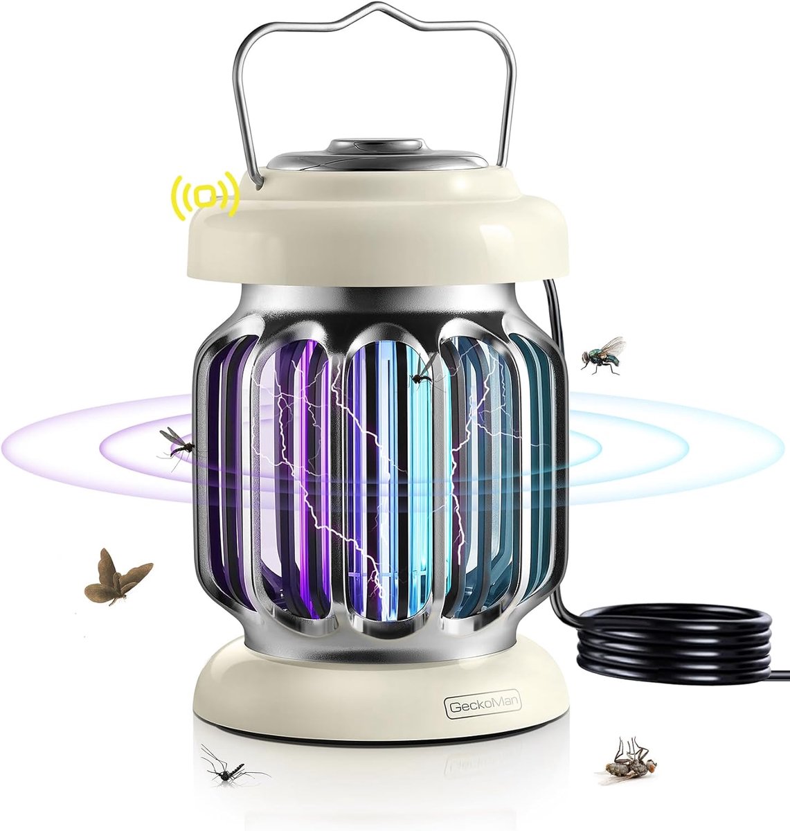 SnelShoppen - Hybride Spectrum Dag/Nacht-schakelaar Mosquito Killer Vliegenlamp - Elektrische Vliegenvanger Insectenlamp - Muggenlamp Bug Zapper voor