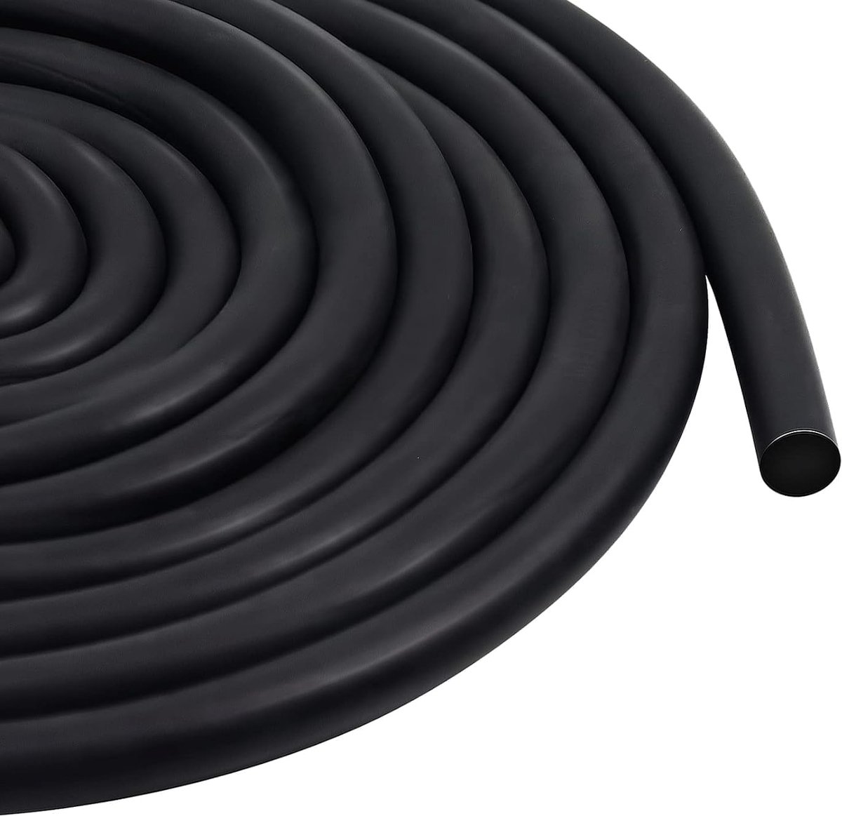SnelShoppen - Rugstang 10 x 5 m - Zwart Schuim - Afdichtingsbescherming voor Deuren - Voegenvulling en Isolatie - Ideaal voor Klusprojecten en Huishou
