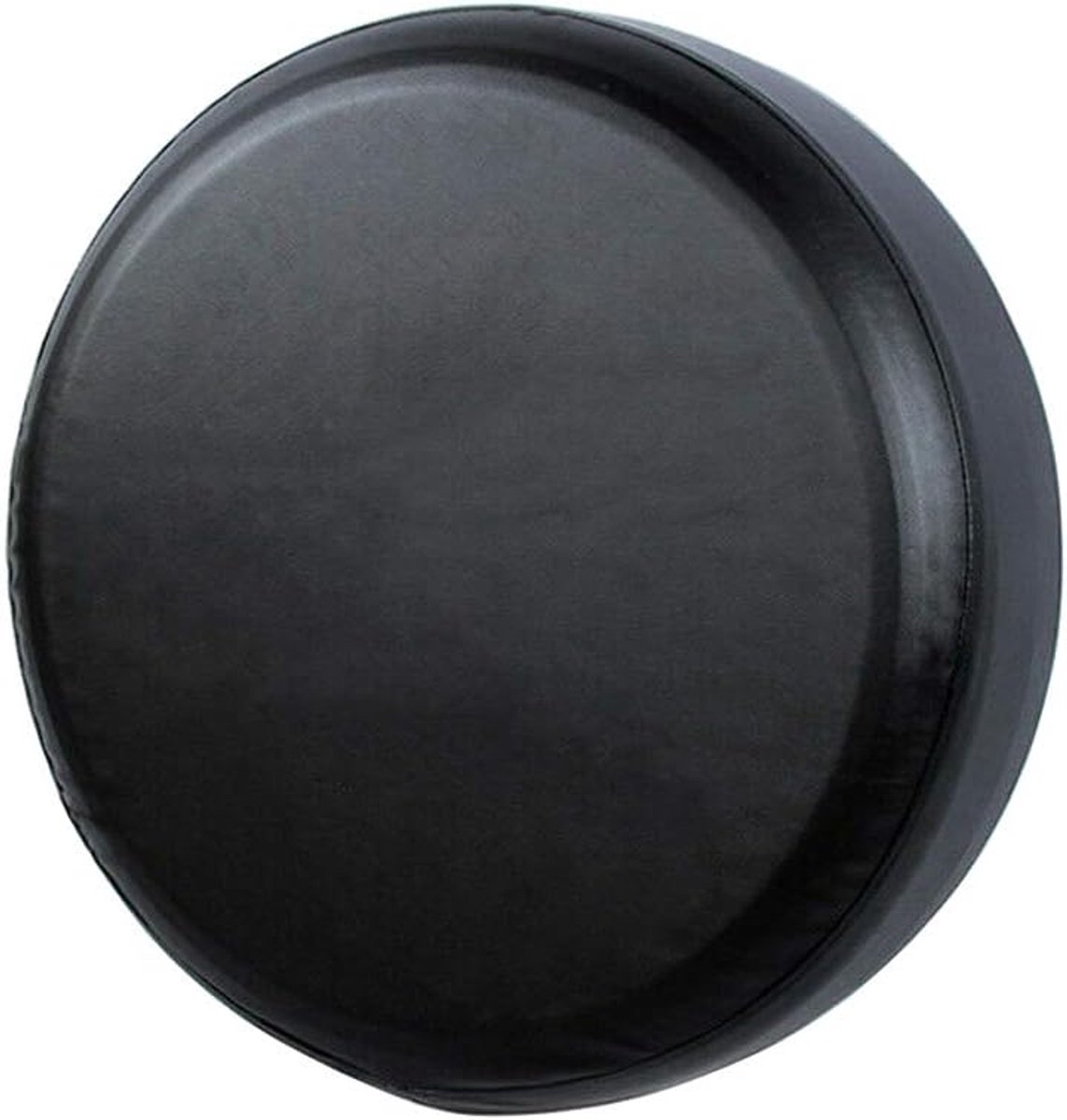 SnelShoppen - Universele 15 inch Zwarte Reservewielafdekking Bandafdekking PVC Waterdicht voor Aanhanger Auto 70cm-75cm (28"-29") - Eenvoudige Install