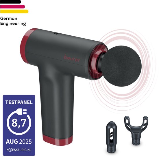 Beurer MG 89 Massage Gun met Diepe Spiermassage en 5