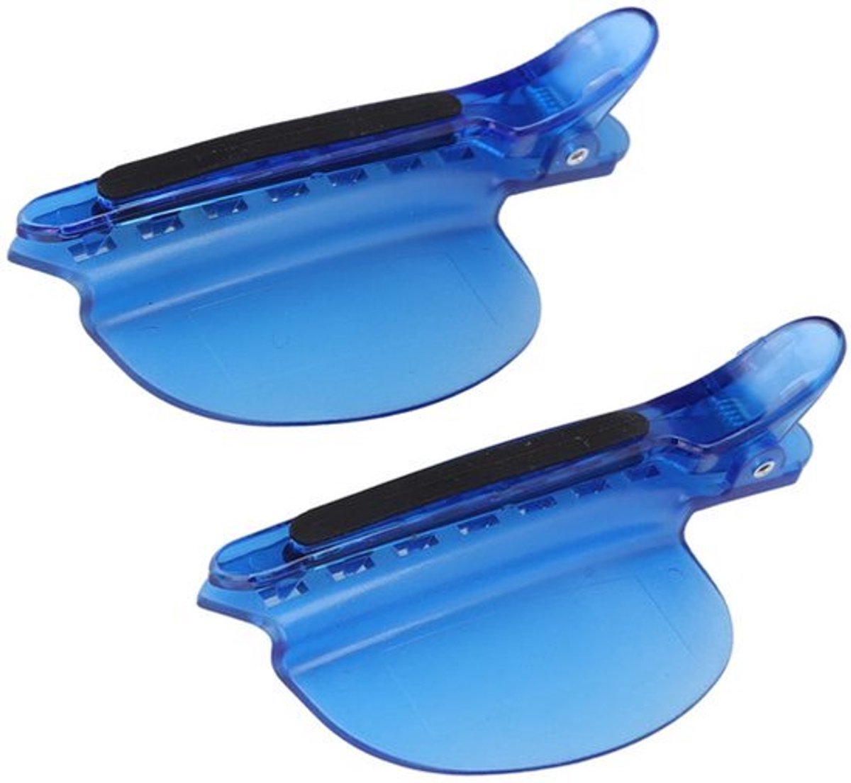 2pcs Professionele Haar Clip Tool - Warmtebestendig - Blauw - Voor Wimper Extensies