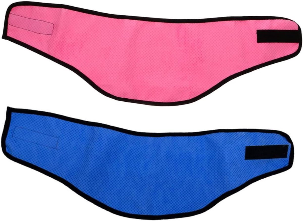 Honden Koelsjaal - Ijssjaal Huisdieren - Hittebestrijding Buiten - Koud Aanvoelende Stof - Maat L - Blauw