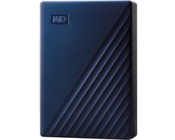 Western Digital My Passport - Compatibel met Mac - Externe Harde Schijf - Blauw - 6 TB