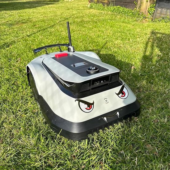 Thijox - Oogstickers voor Robotmaaier, Weerbestendig, Decoratieve Stickers voor Grasmaaier, Geschikt voor Huishoudelijke Robots, 10 Stuks, Tuin Decora — afbeelding 4