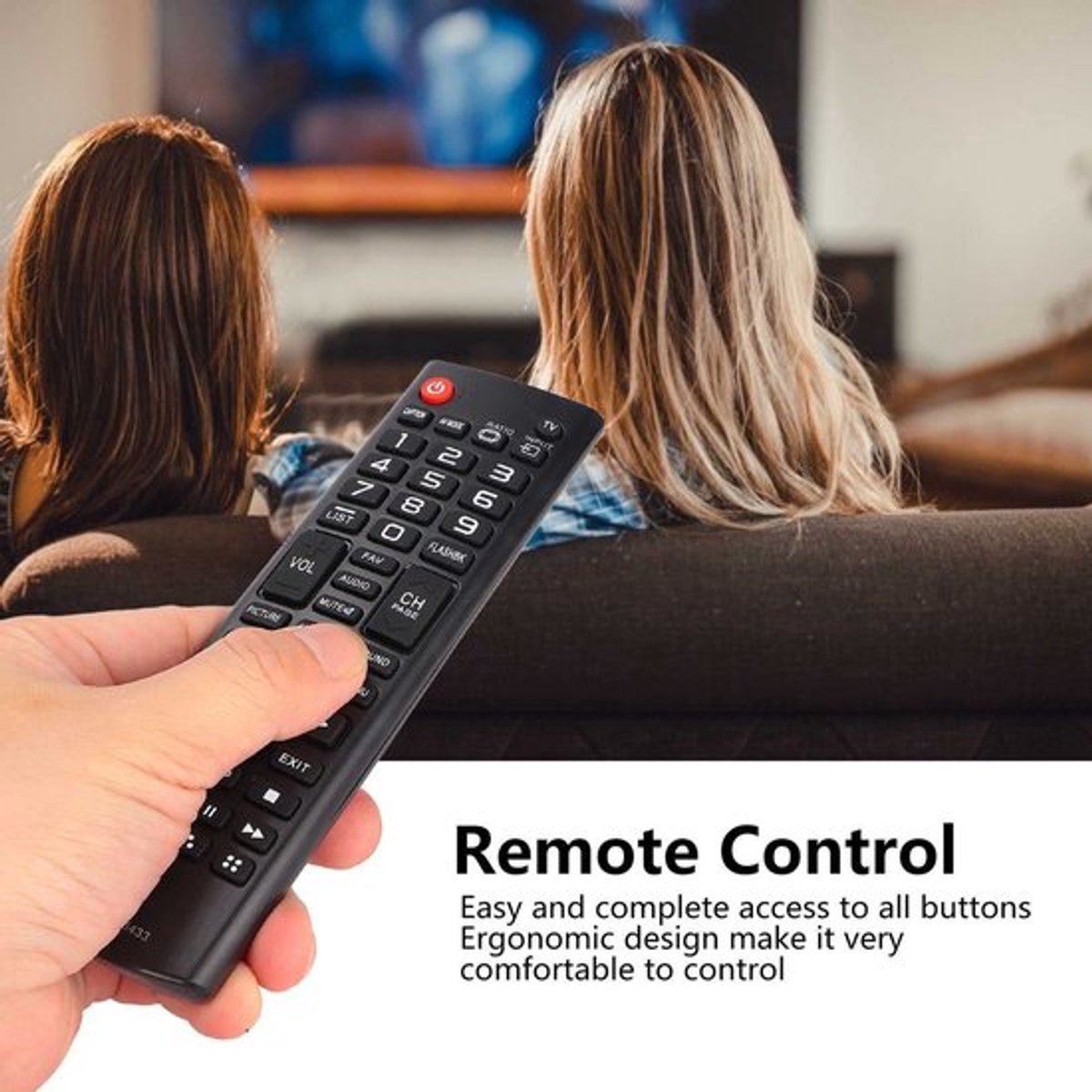 Afstandsbediening - TV Controller - Eenvoudig in gebruik - Geschikt voor LG LCD TV - Compatibel met meerdere modellen