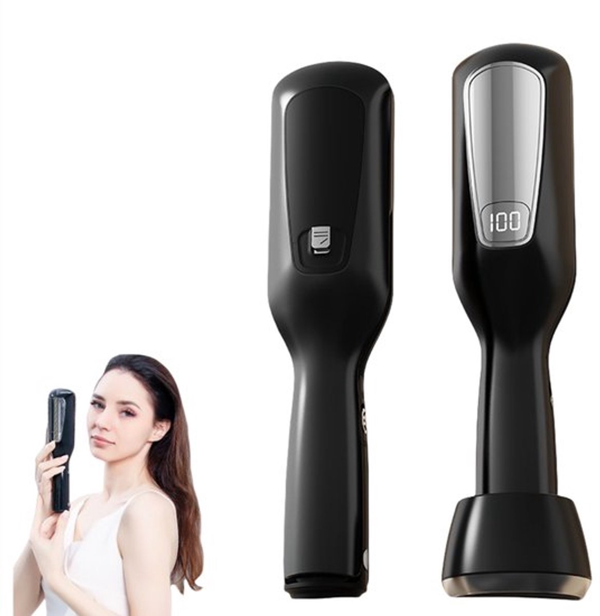 Haar kam - Split end trimmer - Draadloos - Split end trimmer - Haarpunten trimmer - Haar En Verzorging - Voor Gespleten Haarpunten - pluizig, droog, beschadigd, gebroken en krullend haar - Zwart