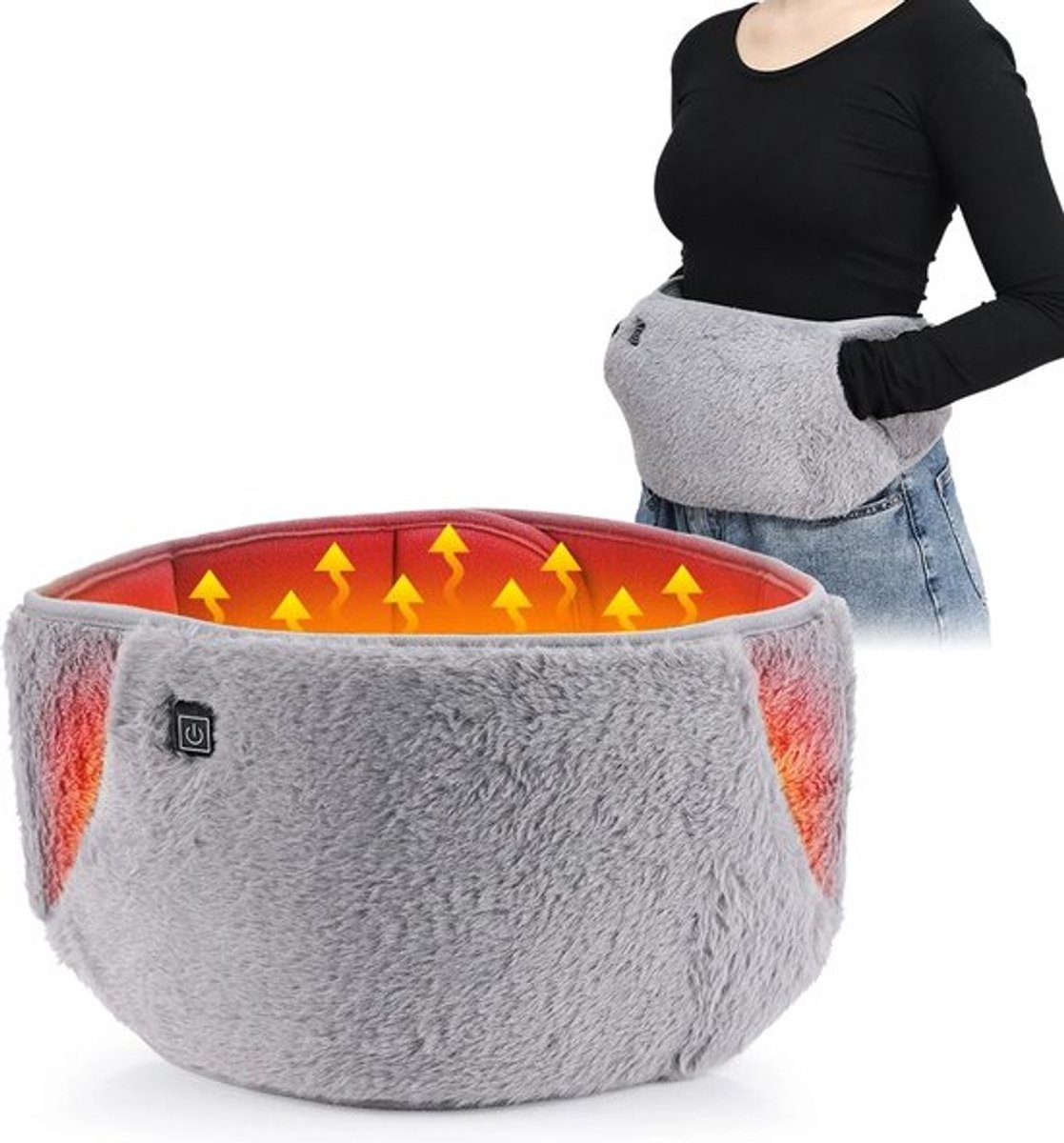 Menstruatie warmteband - Zacht - Elektrische handwarmer - Elektrische buikwarmer - Menstruatiepijn - Pijnverlichting bij buikpijn - Handwarmer - 3 standen - Verjaardags kado - Winter must have