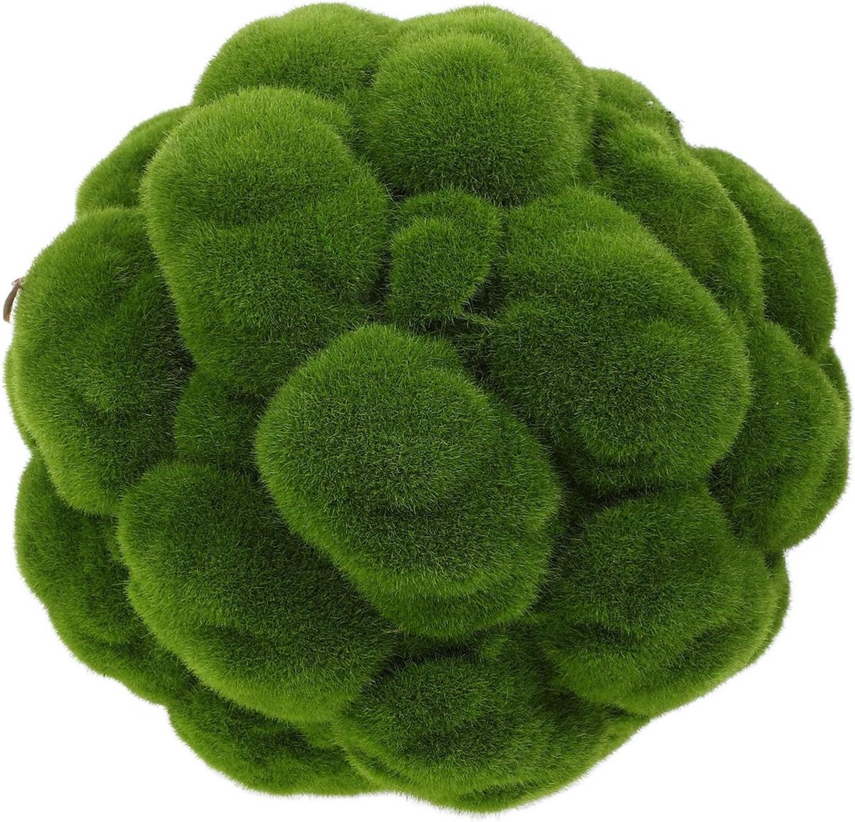 Gesimuleerde Mosbal - Nep Mosbal - Decoratie Thuis - Natuurlijke Uitstraling - 25 cm Doorsnede - Groen