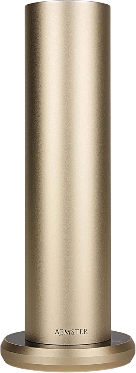SnelShoppen - Goud Bluetooth Aroma Diffuser - Koude Lucht Vernevelaar voor Geuroliën en Huisparfum - Instelbare Intensiteit en Programma's - Perfect v
