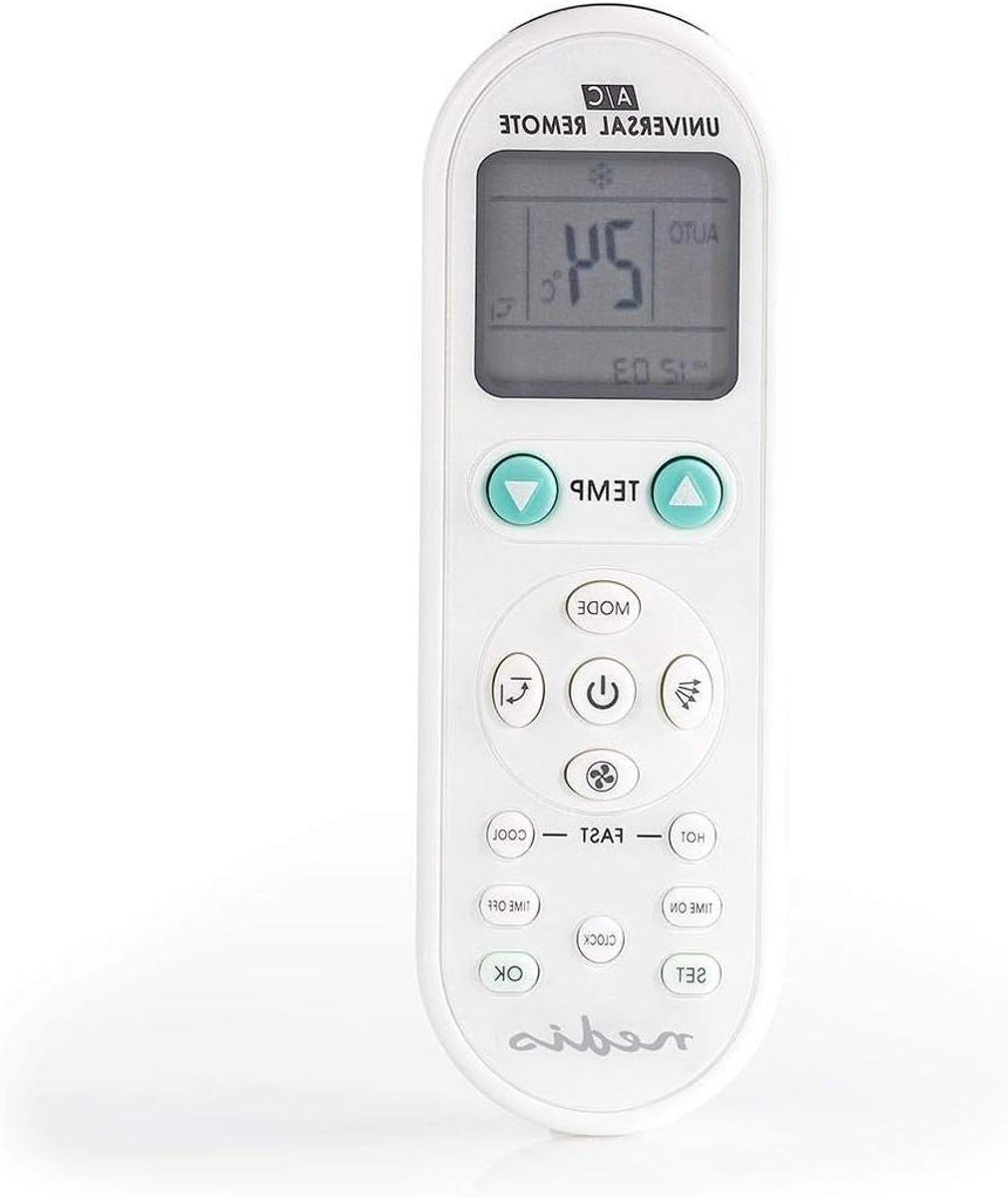 Universele Afstandsbediening - Airco Controller - Klimaat Regelen - Groot LCD Display - 1000+ Apparaten - Wit