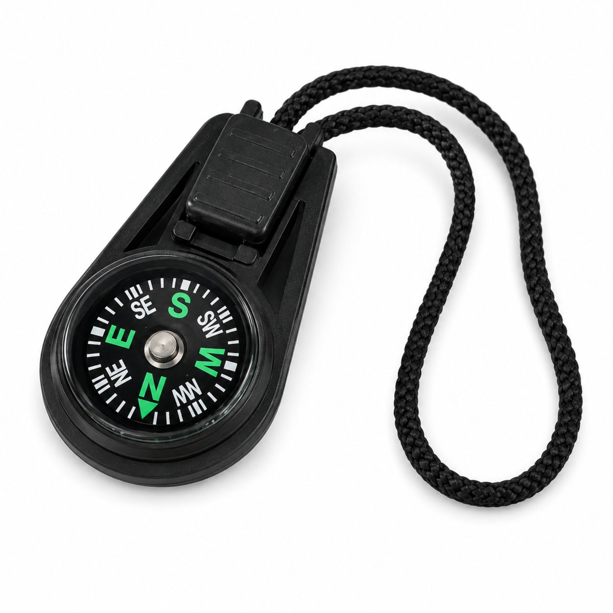 Knaak Mini Kompas Sleutelhanger - Outdoor - Survival - Draagbaar Kompas - Voor Kamperen, Wandelen & Reizen