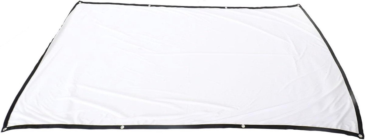 Projectorscherm Opvouwbaar - Draagbaar Scherm - Thuisbioscoop Ervaring - Kreukvrij Polyester - 100 Inch - Wit