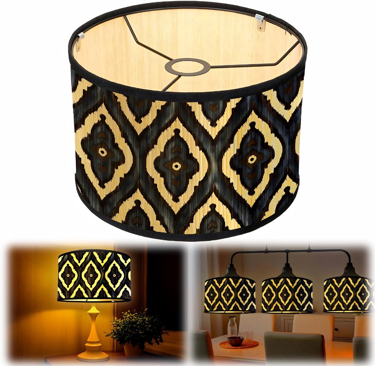 KIRA® Lampenkap voor Staande Lamp - Staande Lamp - Lampenkap - Multikleur - ‎30cm x 30cm x 20cm