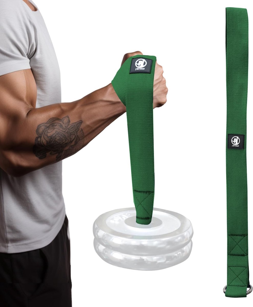 SnelShoppen - Arm Wrestling Training Belt Strap Handle voor Pols, Onderarm & Biceps Workout - Multifunctioneel Thuis Fitnessapparaat - Geschikt voor 1