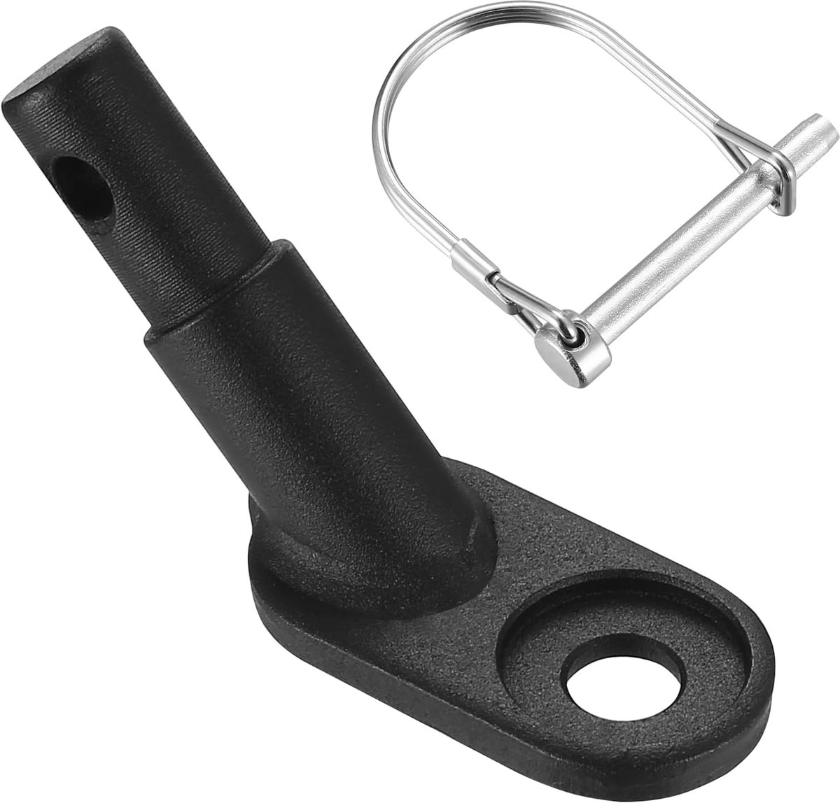 SnelShoppen - Universele Fietsaanhanger Koppeling voor Honden, Hoogwaardige Galvaniseerde Ijzer, Duurzaam en Weerbestendig, Met Veiligheidspen, Ideaal