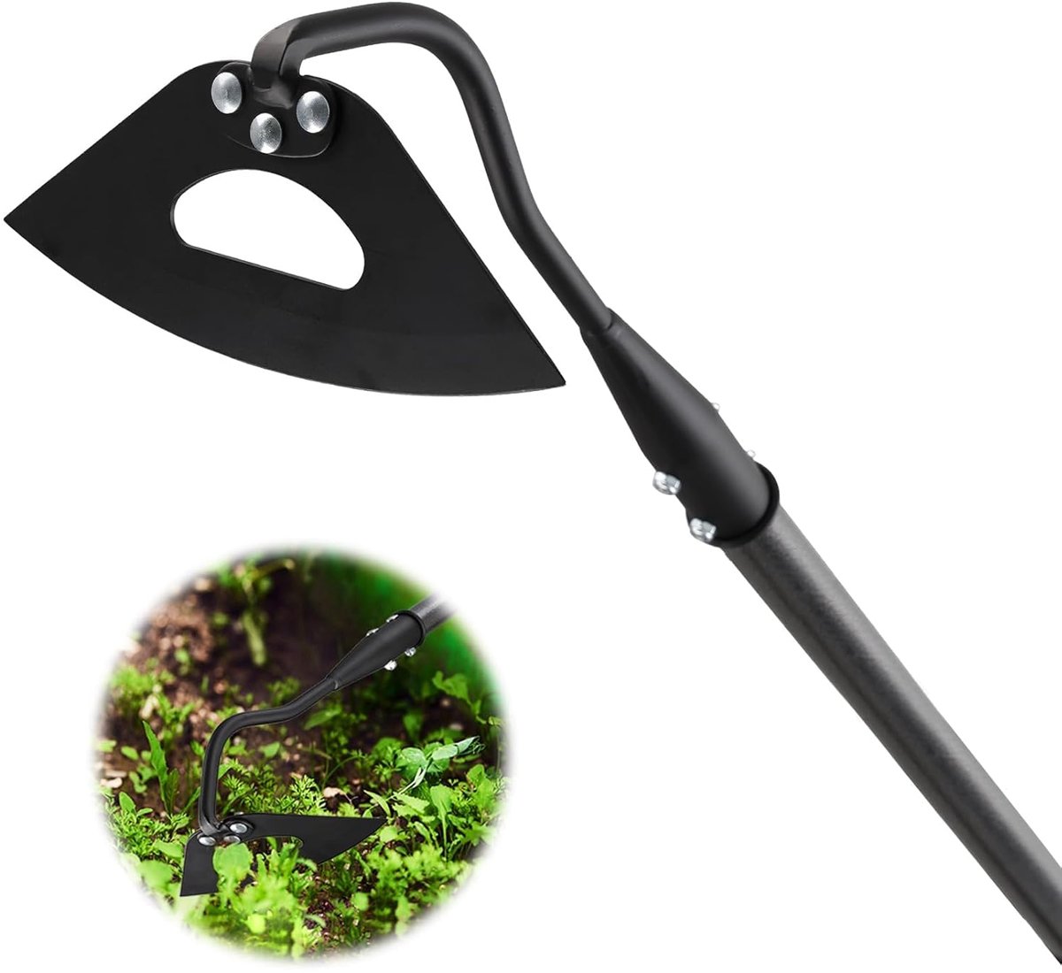 SnelShoppen - Tuingereedschap Garden Heel - Multifunctionele Tuinhak met Ophangmogelijkheid - Ideaal voor Graven, Wieden, Transplanteren - Handzaam en