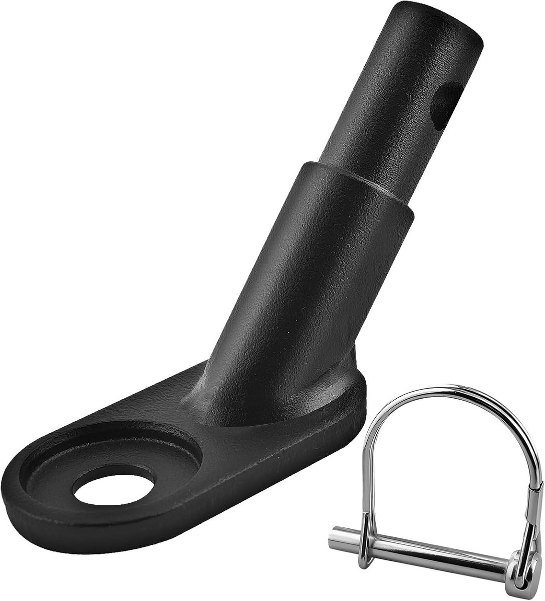 SnelShoppen - Universele Fietsaanhangerkoppeling Adapter - Verstevigd IJzer, Robuust en Weerbestendig, Geschikt voor Fiets, Hondenaanhanger en Kinderw