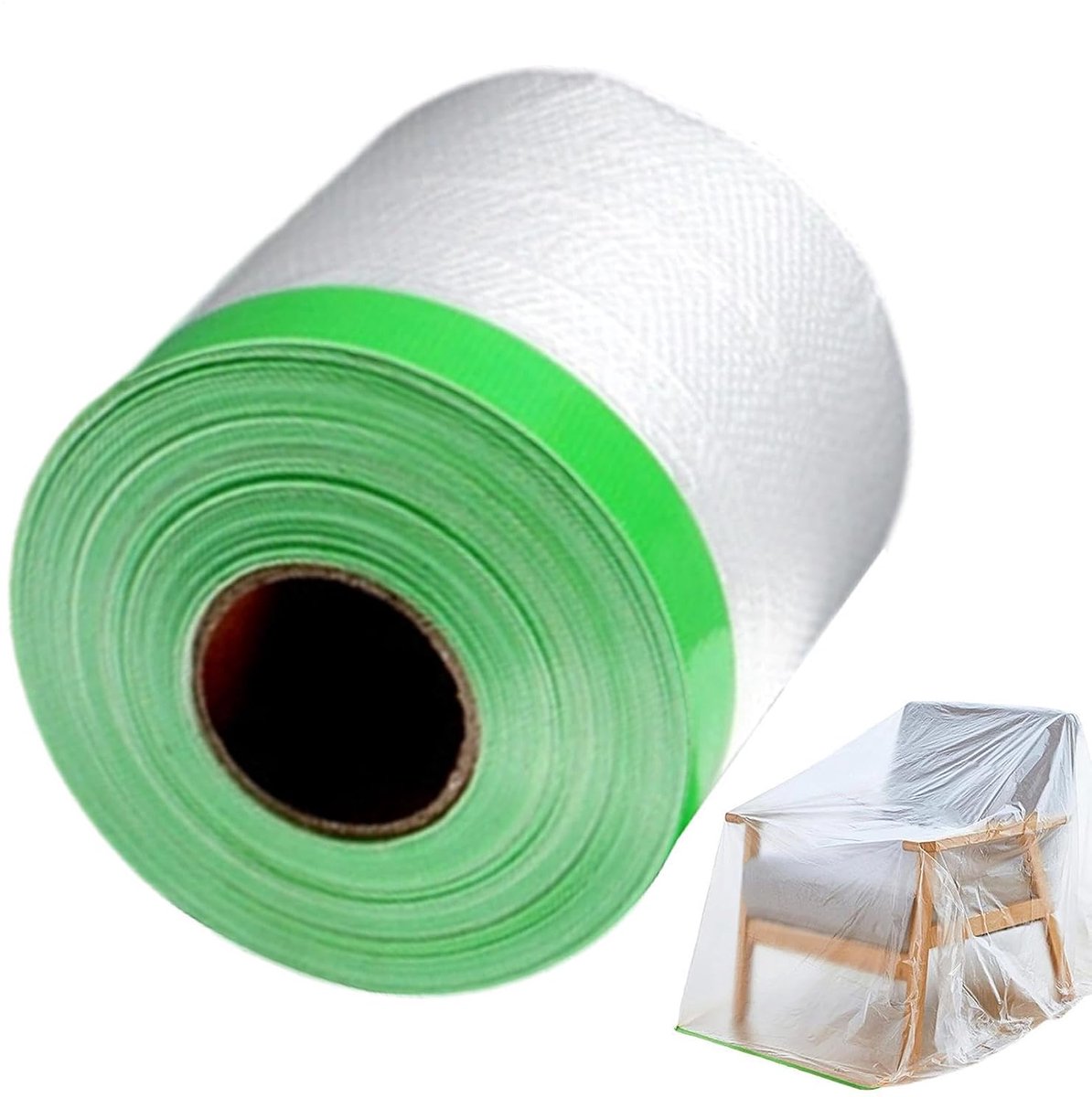 Thijox - Afplaktape Voor Schilderen - Beschermende Zelfklevende Tape voor Strakke Verflijnen - Geschikt voor Binnen en Buiten - DIY Knutseltape voor M