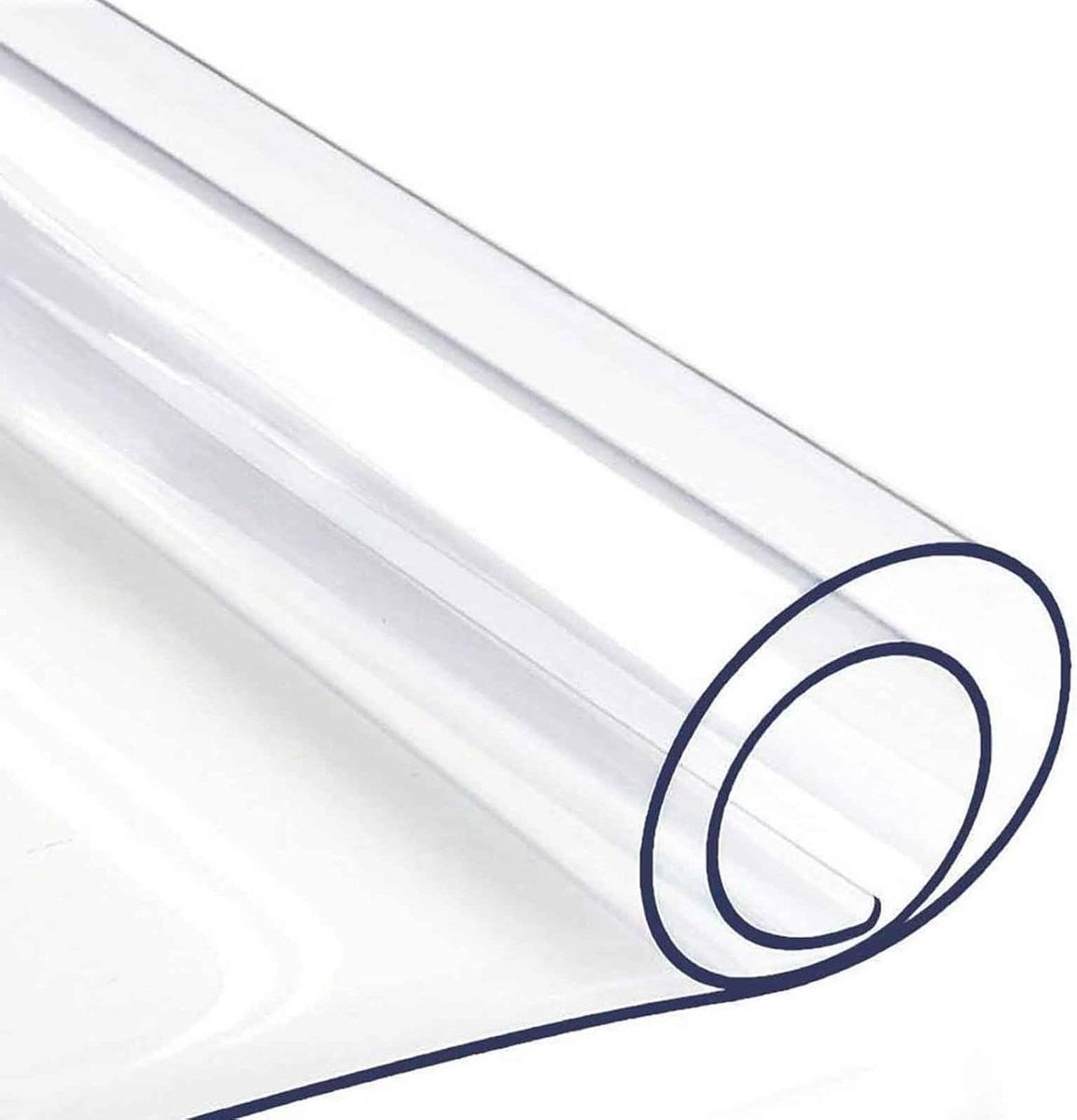 Kunststof Tafelkleed - Beschermhoes Tafel - Meubels Beschermen - 2mm Dik - 100x300cm - Doorzichtig