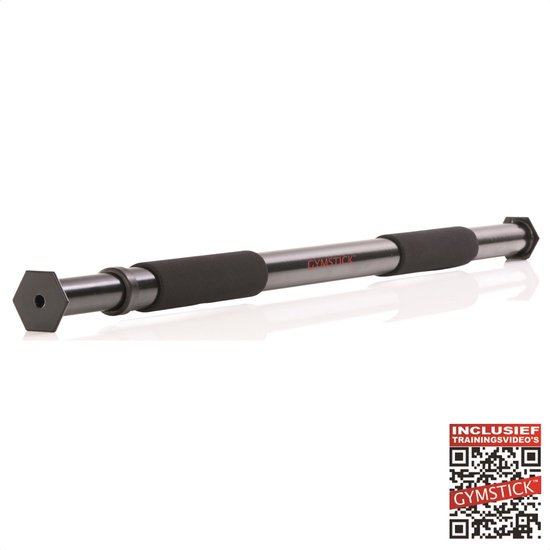 Foto: Gymstick optrekstang pull up bar met online trainingsvideo s