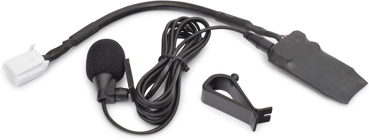 SnelShoppen - BlueMusic Audio Adapter, Bluetooth Hands-Free, 6+6 Pin Compatibel met Toyota Auris Avensis Corolla Hilux Prius RAV4 Yaris Land Cruiser L