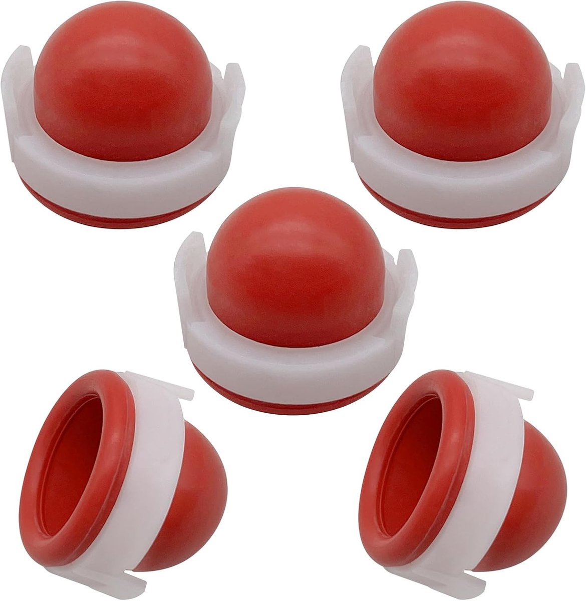 SnelShoppen - 5 Stuks Primer Bulbs 694394 voor Grasmaaiers - Vervangingsonderdeel voor Carburetor Modellen - Geschikt voor Sprint Classic Quattro Moto