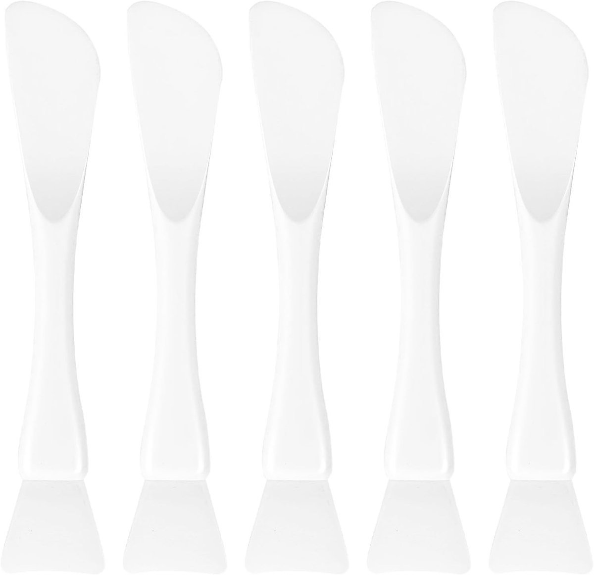 Set van 5 Gezichtsmasker Kwasten - Ideaal voor Aanbrengen van Gezichtsmaskers en Scrubs, 16x3cm