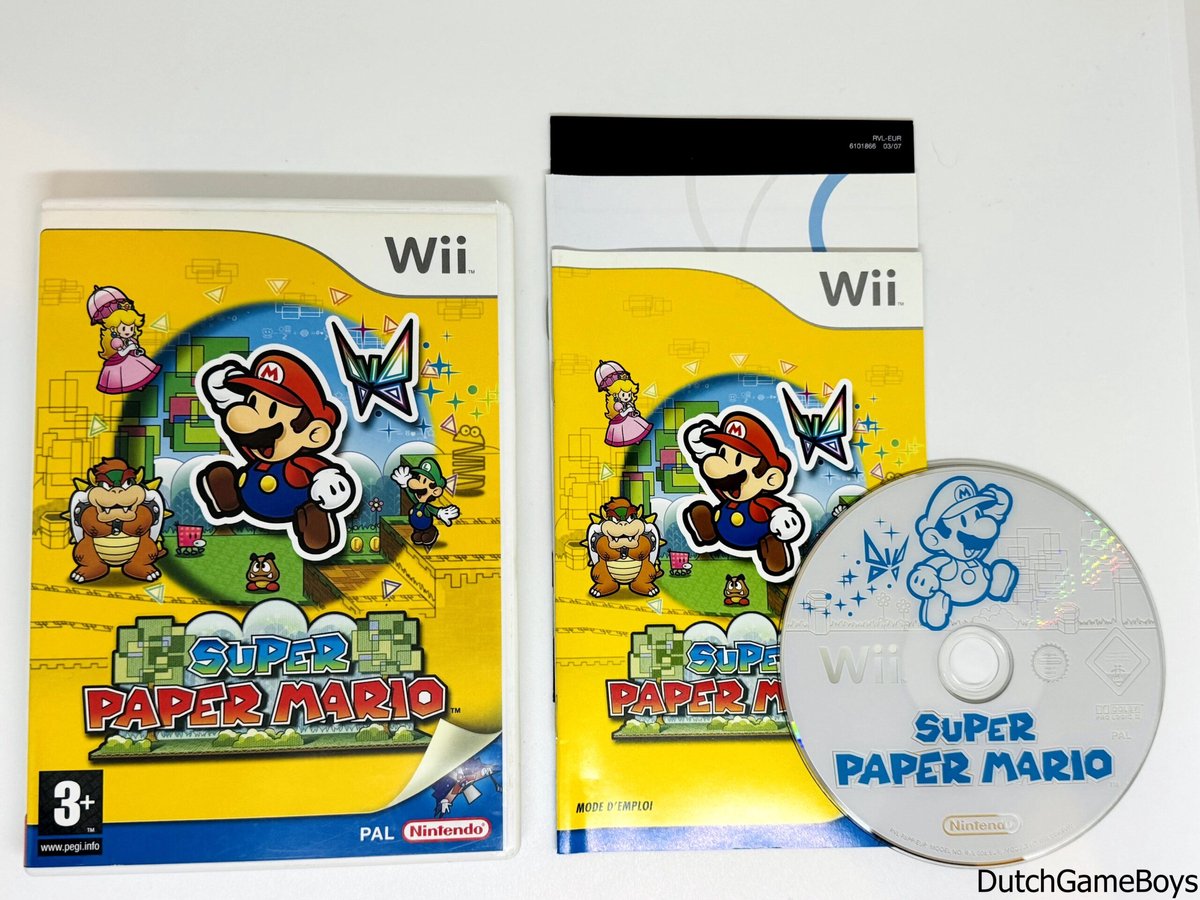 Nintendo Wii - Super Paper Mario - FRA