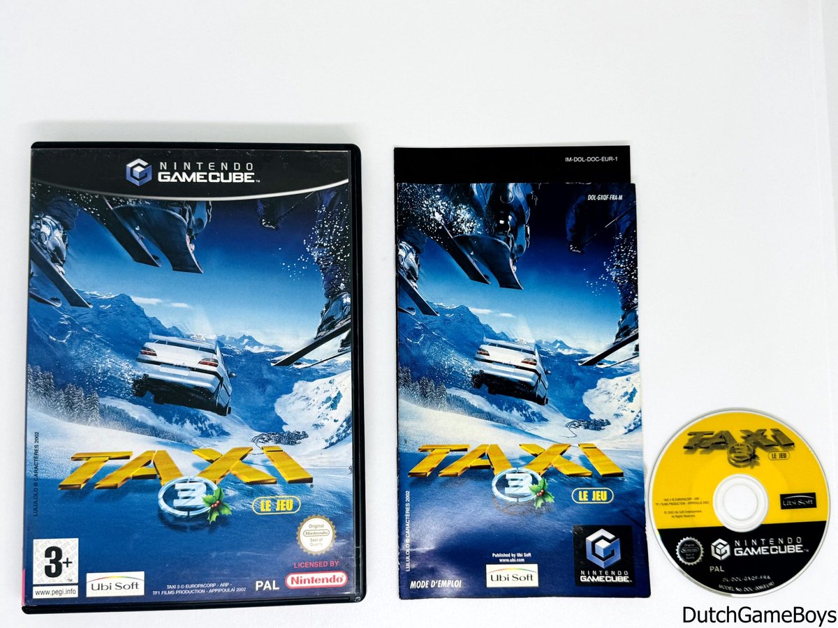 Nintendo Gamecube - Taxi 3 - Le Jeu - FRA