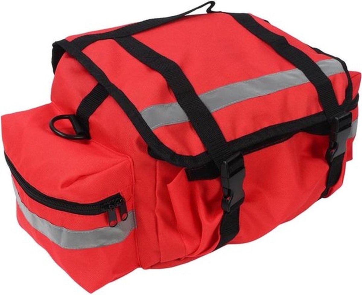 Grote Noodtas - Brandbestrijdingsapparatuur - Zak - 600D Oxford Doek - Camping - Noodsituaties - Geschikt voor - Rood of Blauw - Praktische Opbergtas met Handige Rits.