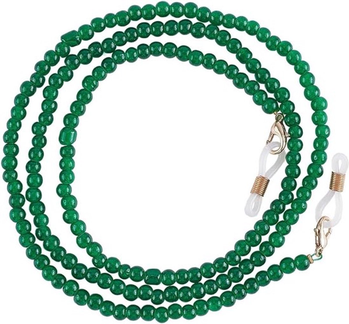 Brilketting - Kralen - Rond - Nekband - Halskoord - Stijlvol - Kleurrijk - Brillen - Dames - Zonnebril - Lenzenhouder - Ketting - Houders - Retainerketting - Geschikt voor - 1 doos - 1 stuk - 73 cm - Kleurrijk - Modieus - Accessoires