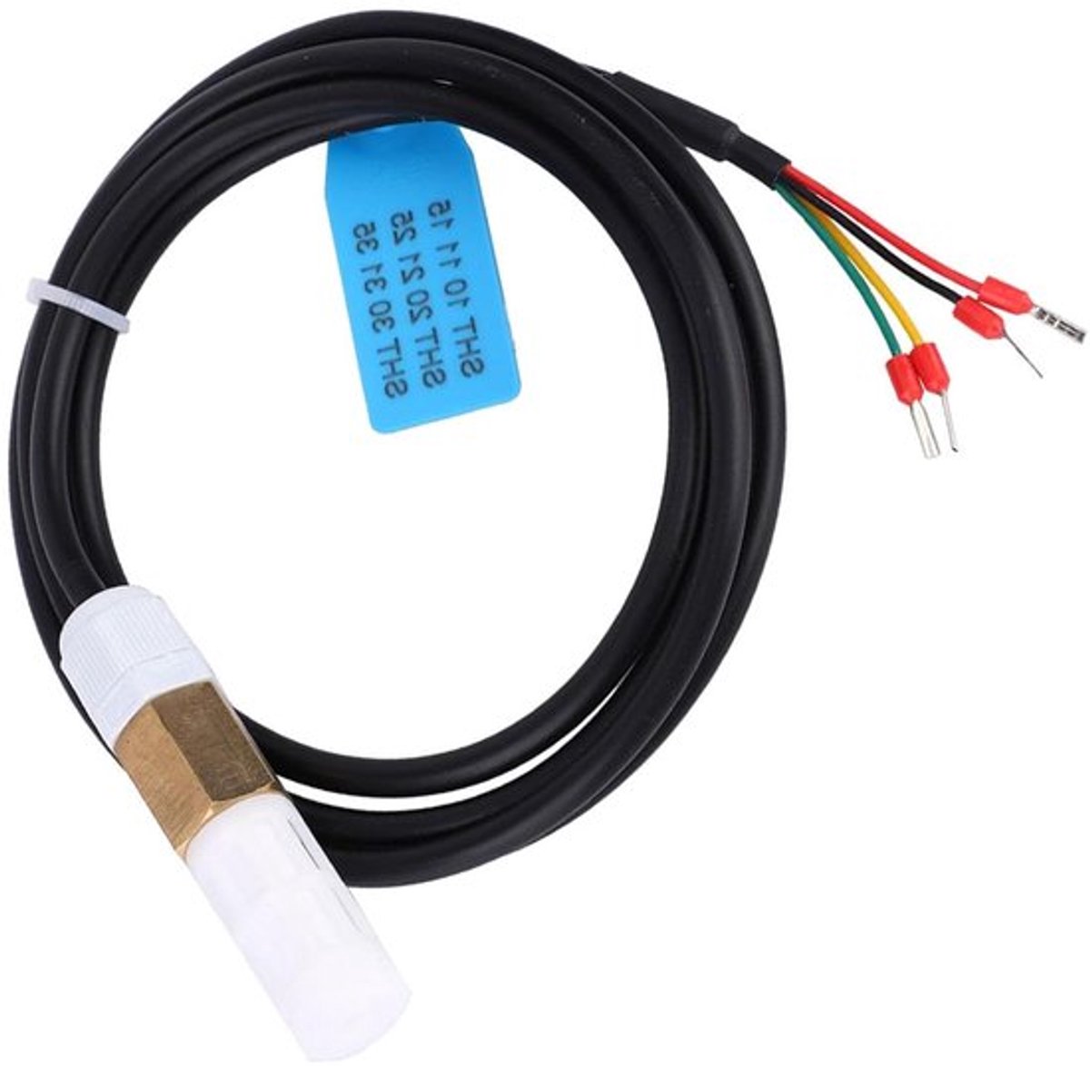 Digitale temperatuur- en vochtsensor met nauwkeurige SHT35 chip en I2C-uitgang voor betrouwbare metingen in diverse toepassingen