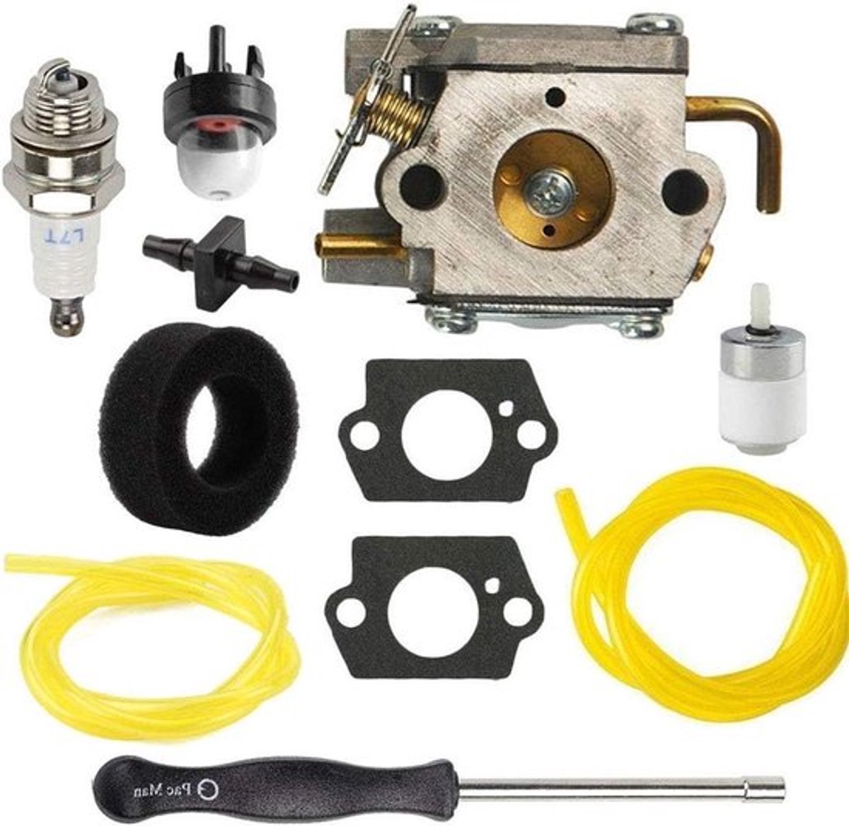 Carburateur Aanpassing Tool Kit Schroevendraaier Compatibel met WT-149A WT-275 WT-454 WT-539 WT-685 Carb Ryan Trimmers - WT-827