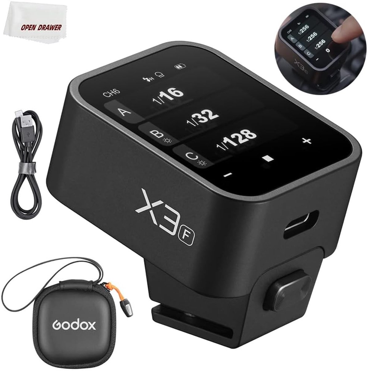 Draadloze Bluetooth Trigger voor Flitsers en Studioverlichting - Compatibel met Diverse Merken
