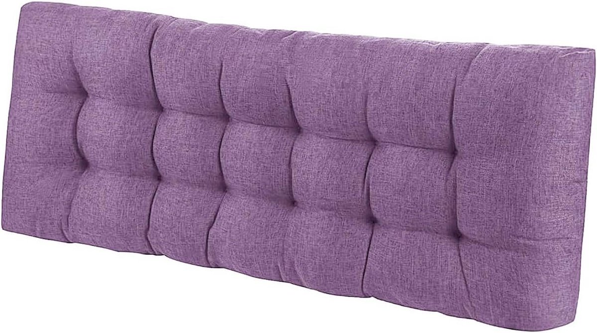 Bankkussen - Zitkussen - Meubels Aankleden - Antislip Onderkant - 140x55cm - Paars
