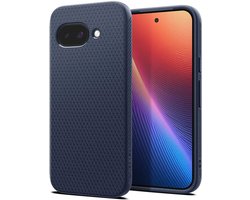 Spigen Liquid Air Hoesje Geschikt voor Google Pixel 9a - Back Cover Flexibel TPU Blauw
