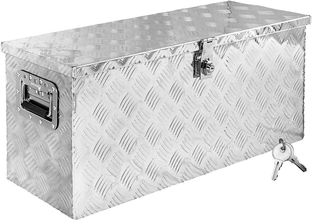 Aluminium disselbak voor aanhanger / gereedschapskist voor vrachtwagen model D080