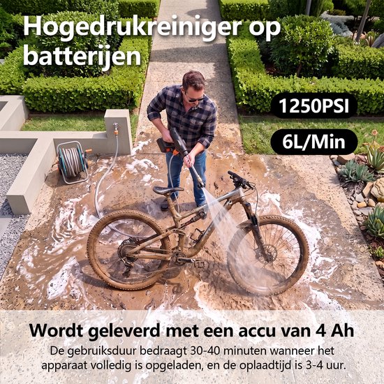 Hogedrukspuit voor autowasstraat — afbeelding 3