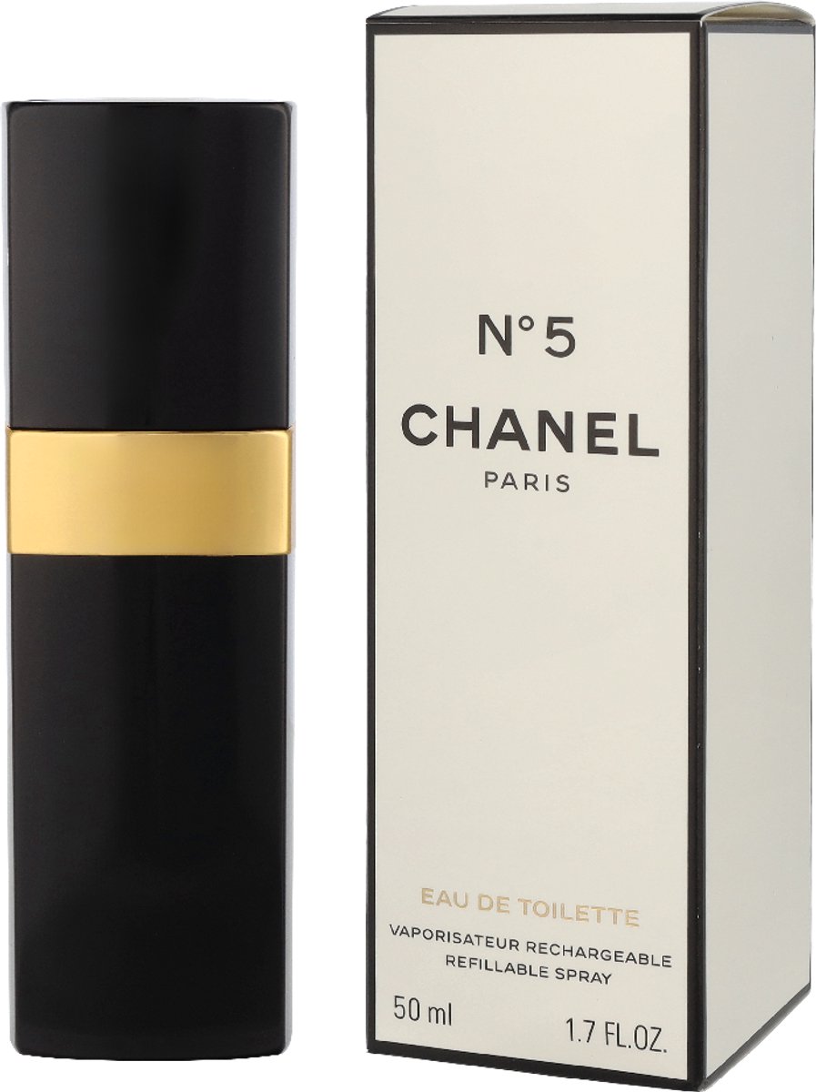 Chanel N°5 - 50 ml - navulbare eau de toilette spray - damesparfum – foto 3