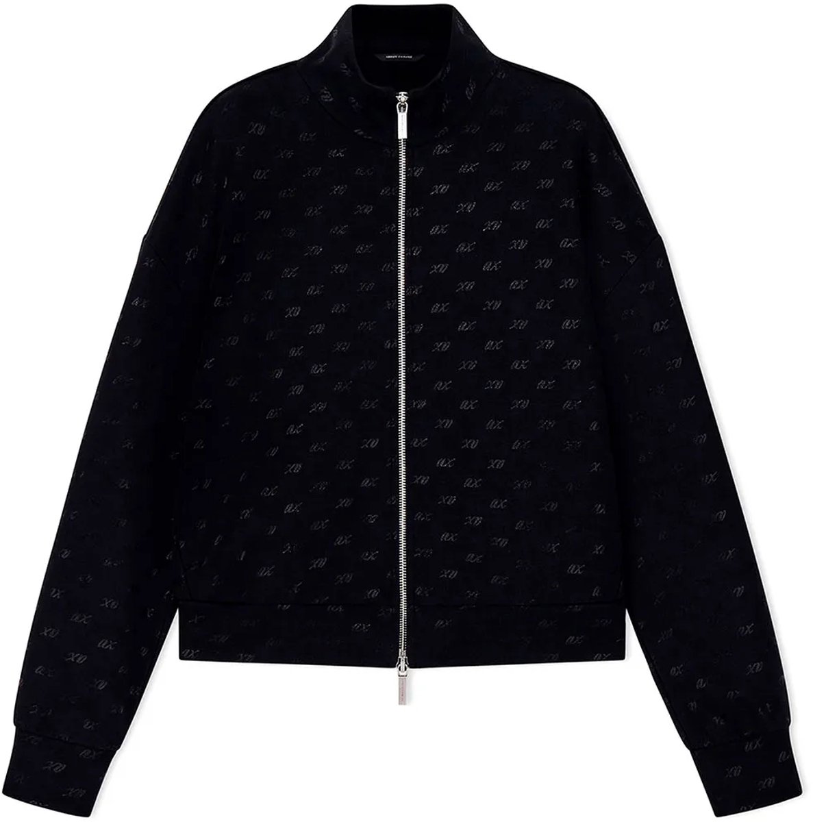 Armani Exchange Xw002748_af24095 Sweatshirt Met Rits Zwart S Vrouw