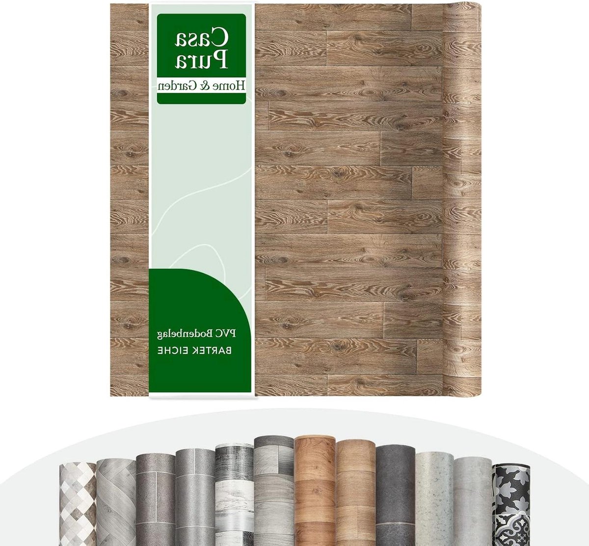 Vinyl vloer - Vloerbedekking PVC - Woonkamer keuken - Realistisch design - 200x500 cm - Ei
