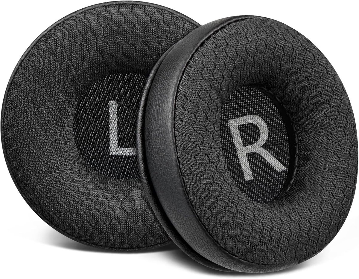 Vervangende Oorkussens voor AKG N60/N60NC Hoofdtelefoon, Geluidsisolerende Earpads van Duurzaam Mesh, Comfortabele en Ademende Kussens
