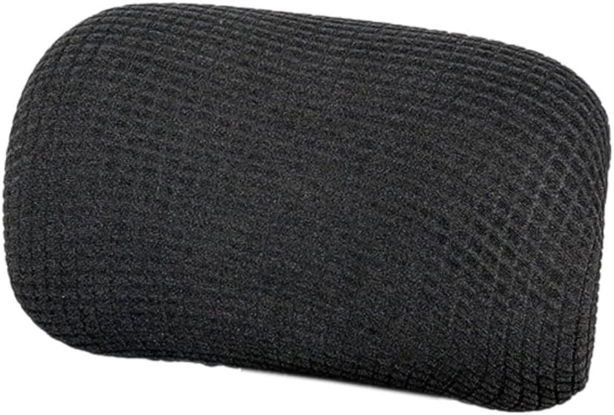 Gaming Stoel Hoofdkussenhoes, Waterdichte Rekbare Hoofdkussenhoes, Elastische Bescherming voor Computerstoelen en Autostoelen, Zwart, Ideaal voor Comfort en Stijl
