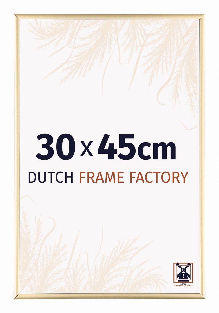 Dutch Frame Factory Fotolijst 30x45 cm - Aluminium - Goud - Kampen