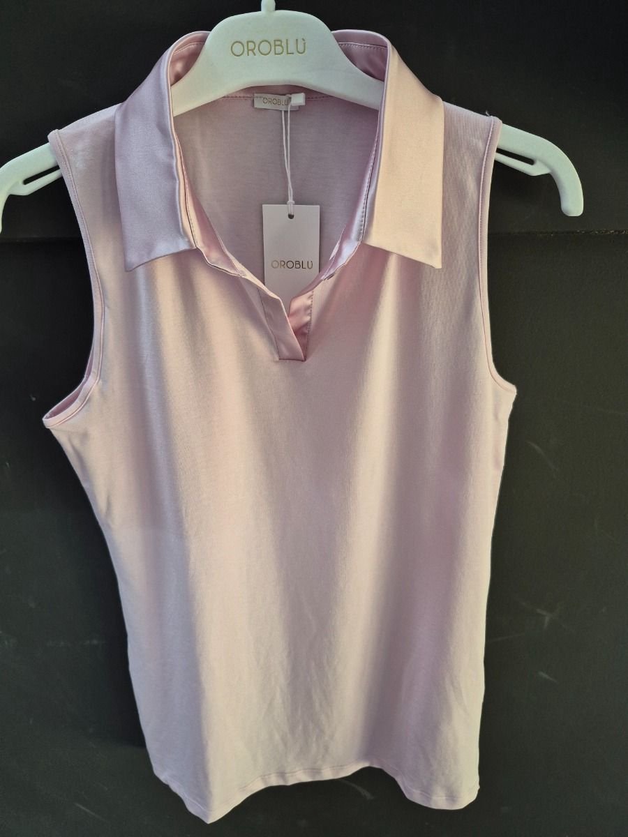 Oroblu Perfect Line Cotton American Polo VOBT67383-2234 Rose-S