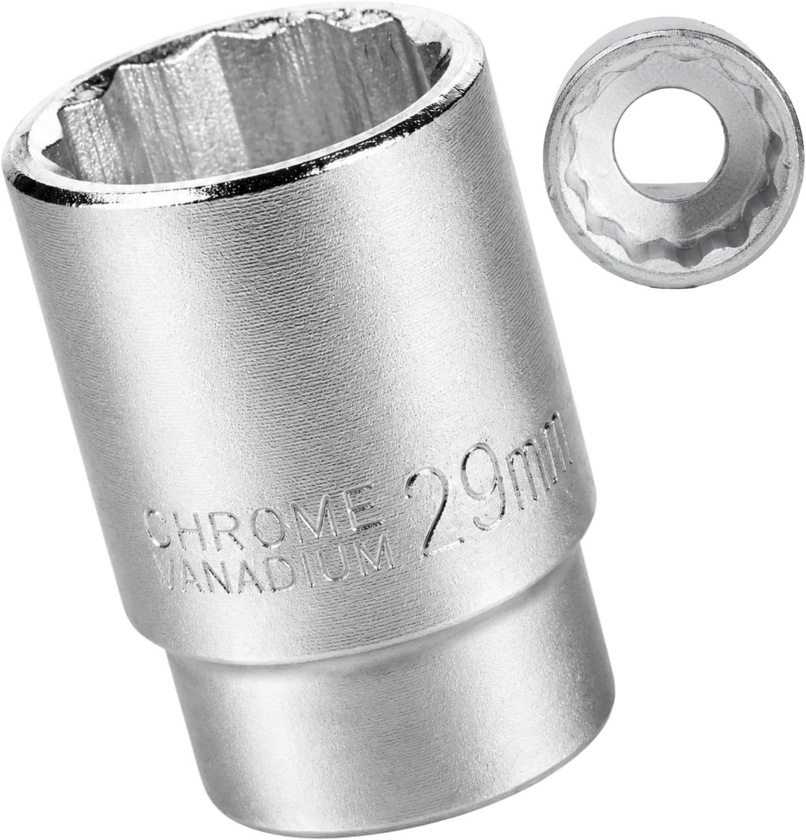 Dopsleutel 29 mm 3/4 inch 12-kant voor professioneel gebruik, CR-MO staal, hoge duurzaamheid en precisie