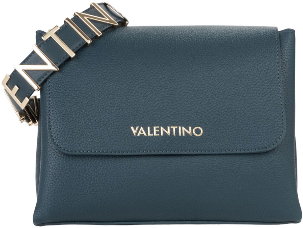 VALENTINO schoudertas Alexia Crossbody Bag Petrolio