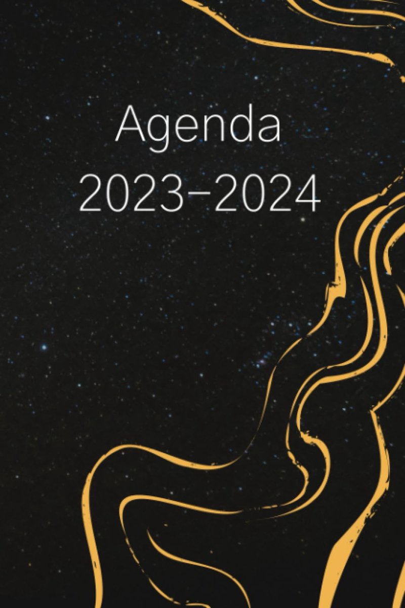Agenda 2023-2024 semana vista - agenda minimalista - planner voor school - overzichtelijke indeling - ShopVlot